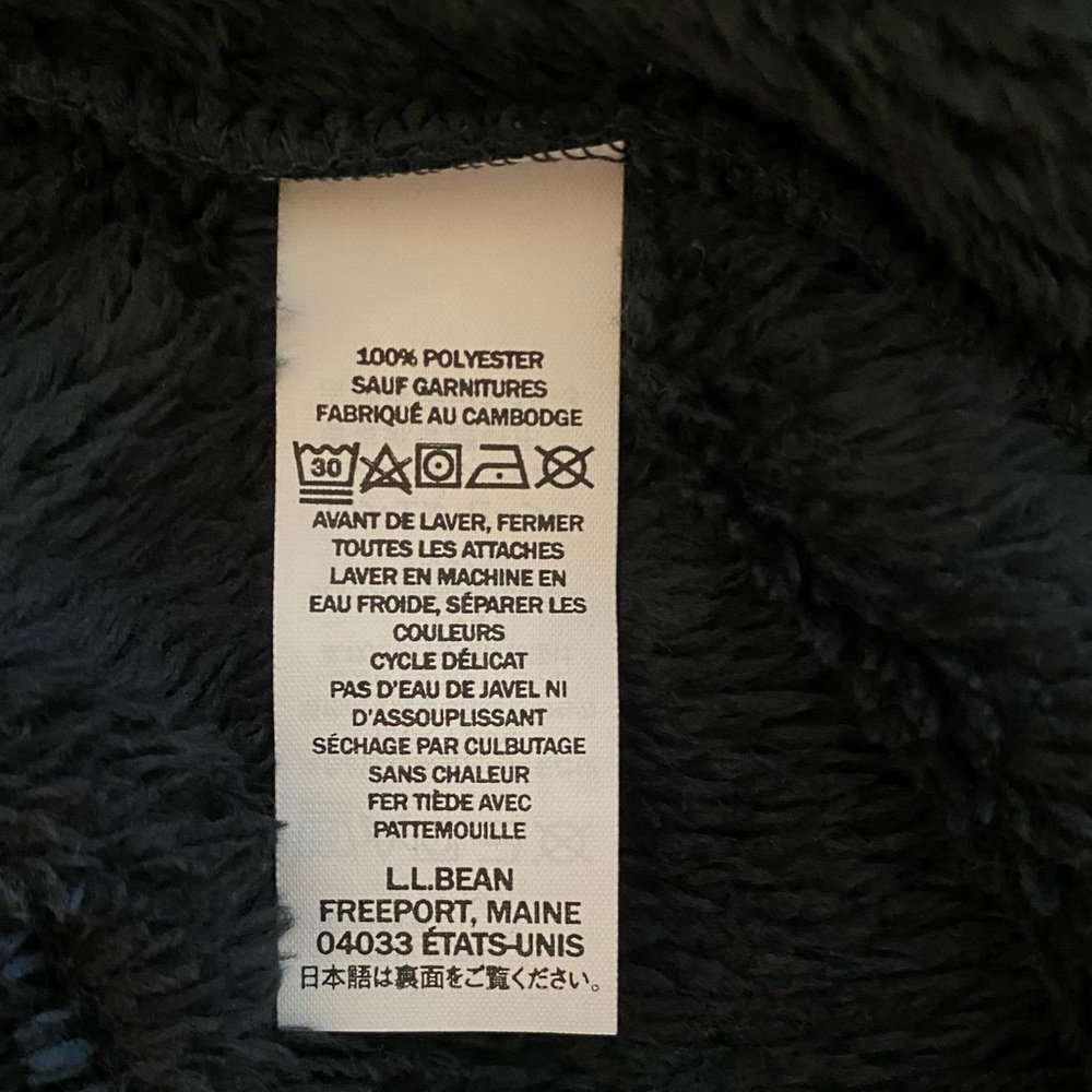 Men's L.L.Bean Hi-Pile Fleece Jacket - Picture 10 of 12